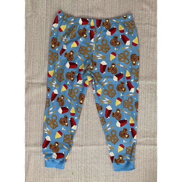 Disney Parks Exclusive Mickey Snacks & Treats Pajamas set Women's Size 2XL Food - Picture 2 of 7